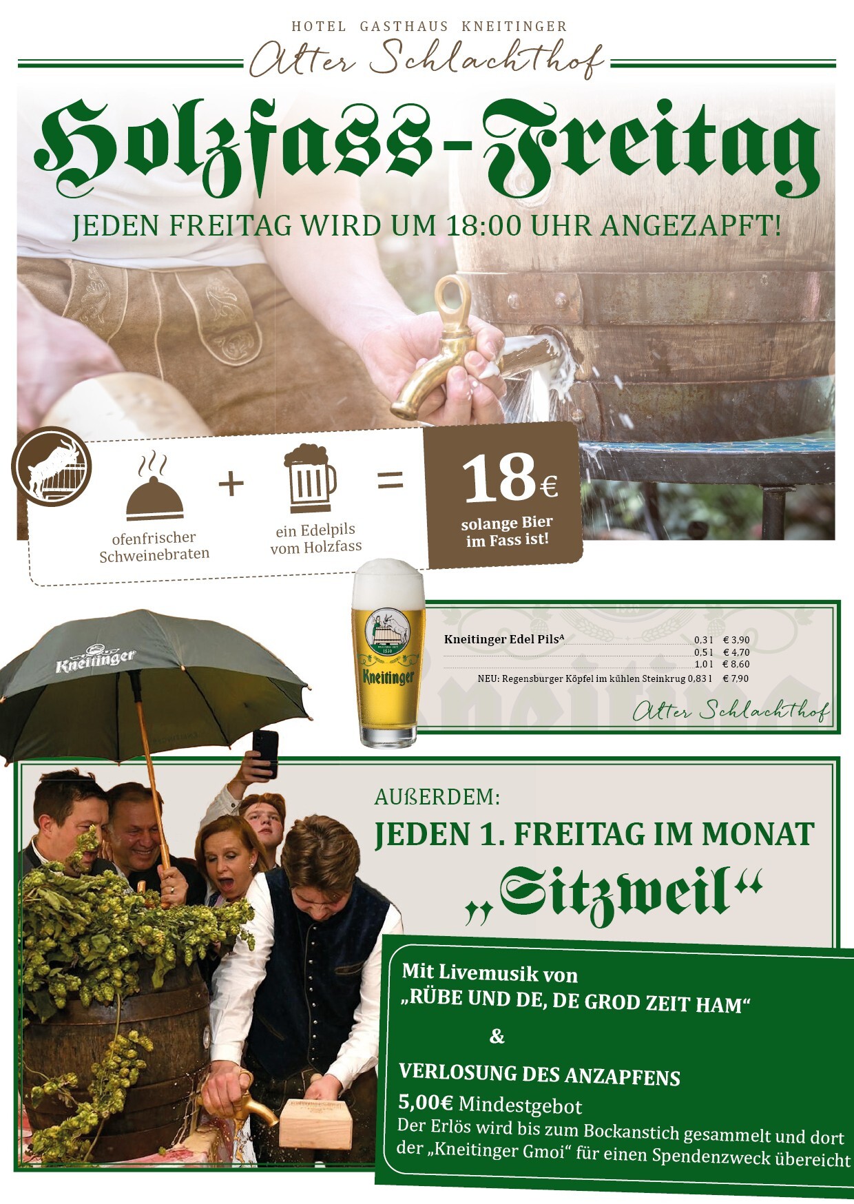 PopUp - Hotel Gasthaus Kneitinger alter Schlachthof